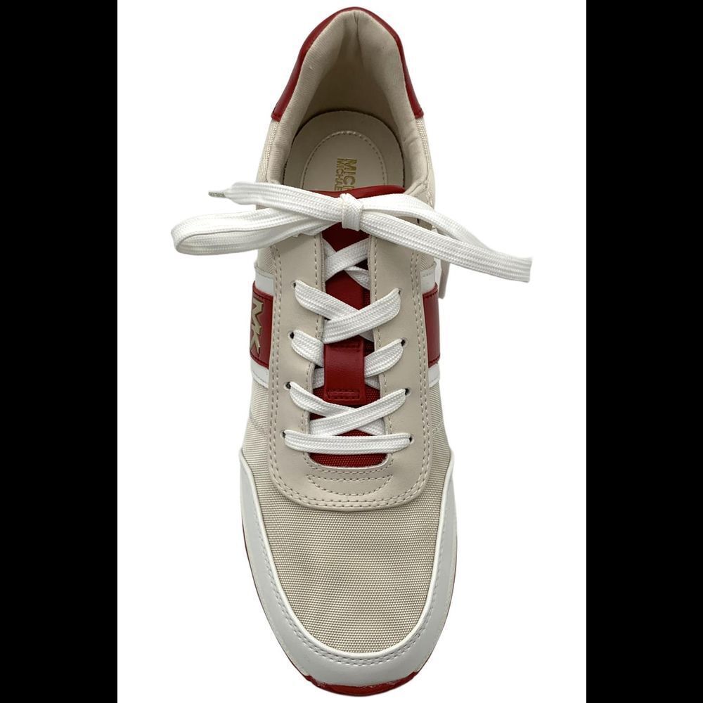 Michael Kors Women's Mabel Trainer Sneaker Crimson Multi - Medium - Picture 2 of 3